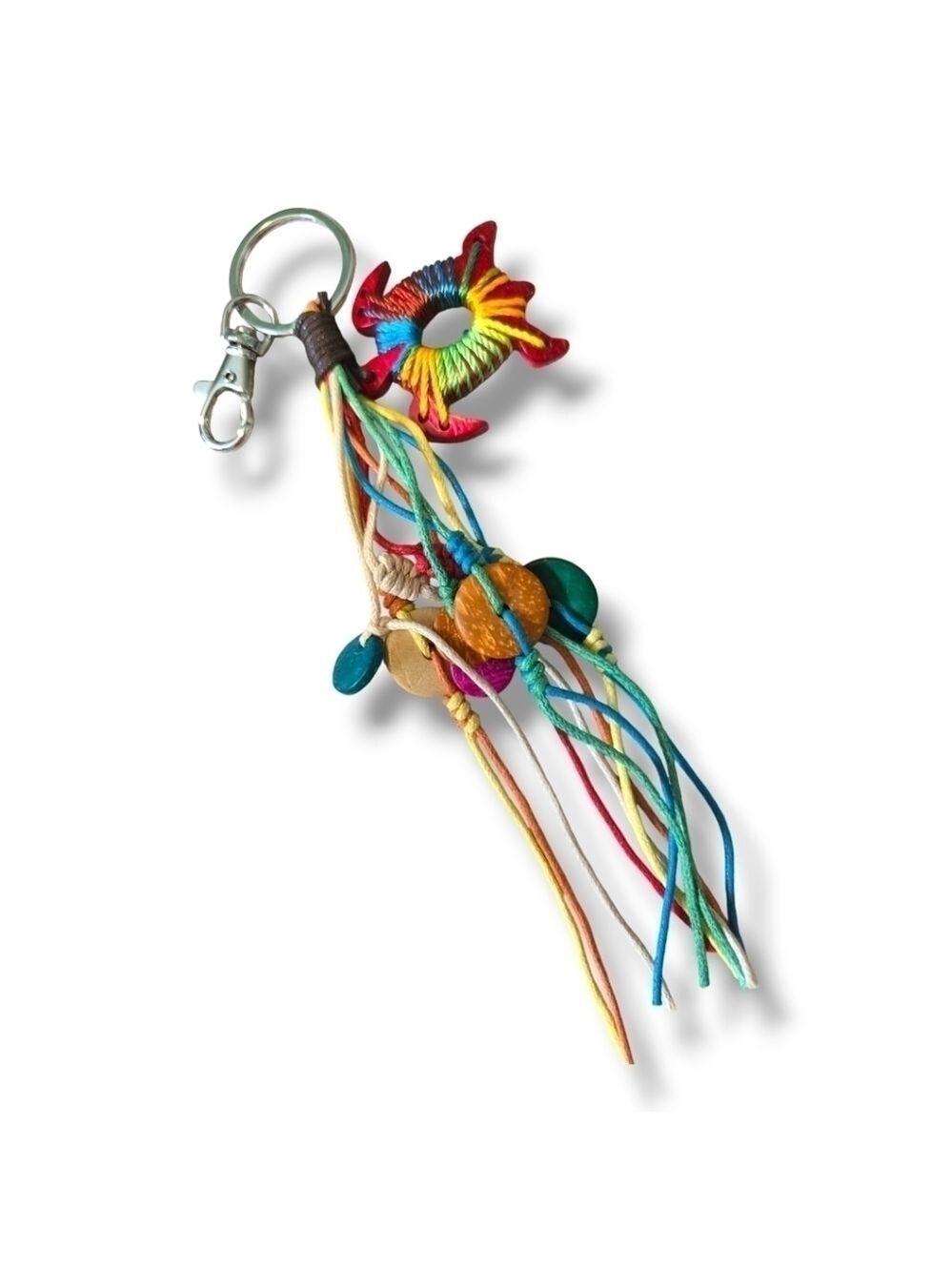 NEW! Turtle / Bead Boho key chain /purse